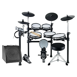 XDrum DD-530 Mesh Heads E-Drum MAXI LIVE KIT avec moniteur et selle