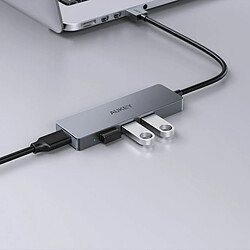 Avis Hub USB Aukey CB-H36 Aluminium