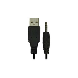 MCL Mini Haut parleurs RMS alimentés par l USB Noir 4W 