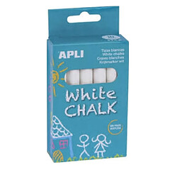 Apli Agipa Pochette 10 craies blanches