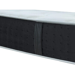 Acheter Vente-Unique Matelas 160 x 200 cm ressorts ensachés 7 zones et mémoire de forme ép.25cm - TIAMAT de DREAMEA