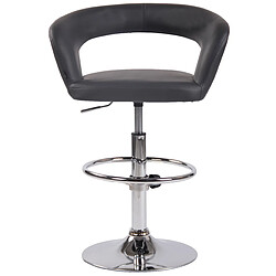 Non Tabouret de bar Jaen simili cuir