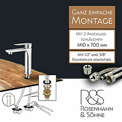 Rosentahl Rosenhahn & Söhne Poel M Mitigeur monocommande en chrome (81H08-***-S)