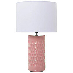 Lampe de bureau Alexandra House Living Multicouleur Rose Céramique 40 W 25 x 42 x 25 cm 