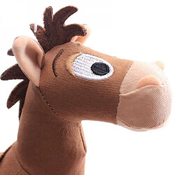 Acheter Universal Animaux en peluche 25 cm Histoires de dessins animés Oeil de taureau Poupée en peluche Animaux en peluche Cheval Poupée Picture Enfants Filles Bébés Cadeaux d'anniversaire des enfants(brun)