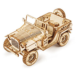 Universal Vintage bricolage amovible 3D jeep militaire jeu de puzzle en bois assemblage jouet cadeau adolescent adulte | puzzle 