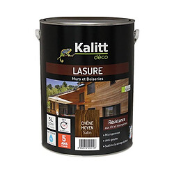 Lasures Les Modernes - Murs et boiseries - Chêne Moyen - 5 L - KALITT 