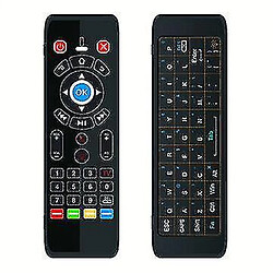 Acheter Universal T16 2.4G Wireless 7 Color Backlit Double Clavier Full TouchPad Air Mouse Airmouse IR Learning Remote