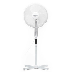 Adler ventilateur sur pied de 40 cm 45W blanc