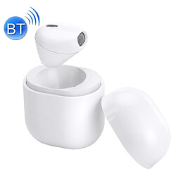 Wewoo Oreillette Bluetooth blanc pour iPhone, Samsung, HTC, Sony et autres smartphones IP8 4.2 + EDR léger mini-écouteurs intra-auriculaires sans fil écouteurs avec étui de charge 