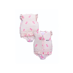 Maillot de bain flottant fille Ananas girl Taille 4 - Plouf 