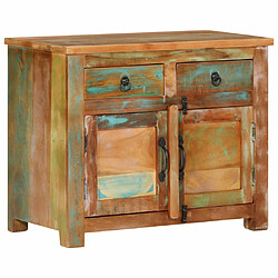 vidaXL Buffet 68x35x55 cm bois massif de récupération