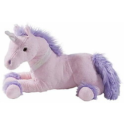 Heunec - 351974 - Peluche - Classic - Licorne XL - Couché - Rose - 50 cm