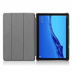 iLike Étui à trois volets en cuir écologique avec support Xiaomi Pad 5 11'' (2021) / Pad 5 Pro 11'' (2021) Bleu ciel