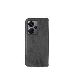 Étui MagnétiqueFlipWallet pour Phonecare pour Xiaomi Redmi Note 13 Pro + Plus - le noir 