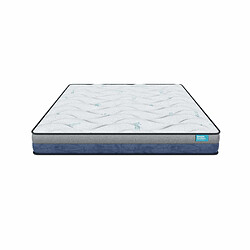 Matelas HR Viscogel Smart Resilence 80x200 16 cm Double Face Indépendance des Lits Fermeté Haute Dream Confort