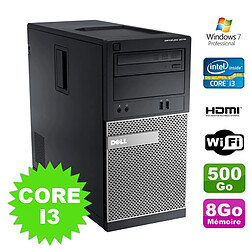 PC Tour DELL Optiplex 3010 MT Intel I3-2120 Graveur 8Go 500Go HDMI Wifi W7 · Occasion 