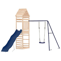 Maison Chic Aire de jeux d'extérieur | Maisonnette de jeu | Maison pour enfants bois de pin massif -GKD30865