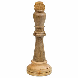 Figurine Décorative Alexandra House Living Marron Bois de manguier Jeu d'Échecs 15 x 40 x 15 cm 