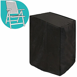 BigBuy Garden Étui de protection Fauteuil Noir PVC 89 x 76 x 107 cm 