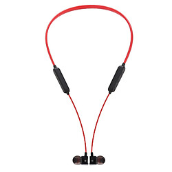 Wewoo Bluetooth 4.2 Sport Ecouteur sans fil Bluetooth, Carte de support (Noir Rouge)