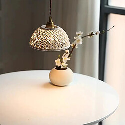 Universal Lustre en céramique vintage chambre chevet porche couloir balcon café restaurant lampes artisanales pas cher