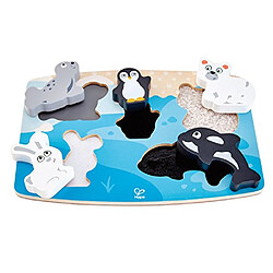 Hape Puzzle Tactile Animaux Polaires