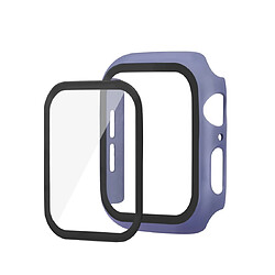 Avis Wewoo Etui pour PC avec couverture totale + Protecteur en verre trempé Apple Watch série 5/4 40mm bleu