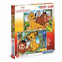 Ludendo 2 puzzles 60 pièces Supercolor Le Roi Lion