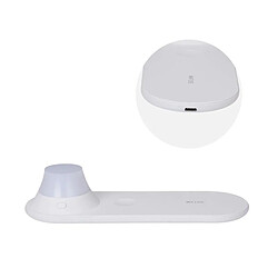 Universal Chargeur sans fil rapide de 10W Qi Lampe de nuit pour X XR XS Porte-charge de téléphone cellulaire lumineux Accessible Machine | Chargeur sans fil