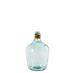 Vase Alexandra House Living Transparent Verre 17 x 31 x 17 cm