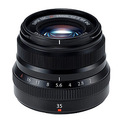 FUJIFILM Objectif Fujinon XF 35 mm f/2 R WR Noir