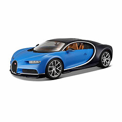 Bburago Modèle réduit : Bugatti Chiron bleue : Echelle 1/18