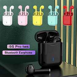 GUPBOO I9s Pro Tws Mini 5.0 Écouteurs Bluetooth Casque sans fil Casque de sport stéréo Casque avec micro Appels téléphoniques pour tous les téléphones intelligents