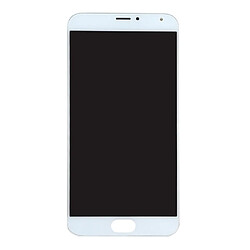 Wewoo Pour Meizu MX5 écran LCD blanc + tactile Digitizer Assemblée avec cadre pièce détachée