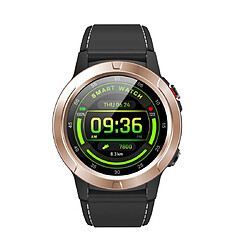 Wewoo Montre connectée Smartwatch à écran tactile couleur IPS 1,3 pouces SMA-M4étanche IP65prise en charge GPS / Cardio / moniteur de sommeil / pression artérielle or rose