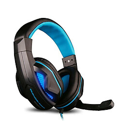 Acheter Chrono Casque Gaming Stéréo avec Micro Ajustable et Haute Qualité Audio - Casque de Jeux AUX 3.5mm avec un Son Puissant et Design Confortable Parfait pour Vos Parties de Jeux sur PC et En Ligne