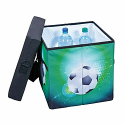 Paris Prix Boîte de Rangement Pliable Soccer 37cm Vert