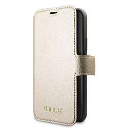 Guess Maroquinerie Etui pour iPhone 11 Pro - Guess Iridescent Or original
