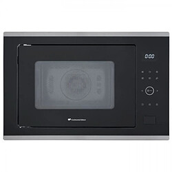 Micro-ondes combiné encastrable CONTINENTAL EDISON CEMO34CEB2 Noir et Inox L59,5 x H38,8 x P46,8 cm 34L Grill et convection