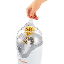 Machine à pop-corn, air chaud sans huile, 1200, Blanc, Clatronic, PM 3635