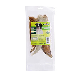 Dehner Chien Snack, Lapin avec Fourrure, 5 x 100 g (500 g)