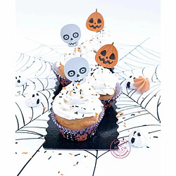 Scrapcooking Kit décoration Halloween pour 24 cupcakes