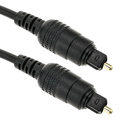 Bematik Câble audio optique numérique Toslink 15 m