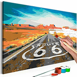 Paris Prix Tableau à Peindre Soi-Même Route 66 40x60cm