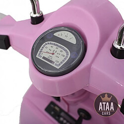 Ataa Moto VESPA officiel 12v électrique pour enfants licence Piaggio pas cher