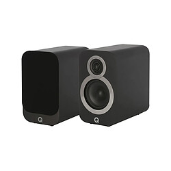 Q Acoustics 3010i Noir Mat - Enceintes Bibliothèques (la paire) 