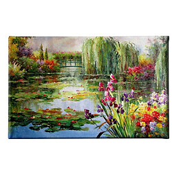 EPIKASA Impression sur Toile Monet Les Nymphéas