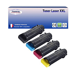 Lot de 4 Toners génériques Xerox WorkCentre 6515Vdn, 6515Vdni, 6515Vn - T3AZUR 