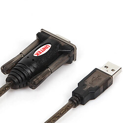 Avis Unitek USB-A - RS-232 1,5 m Noir (USBTS9P)